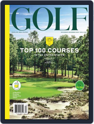 Golf November 1st, 2020 Digital Back Issue Cover