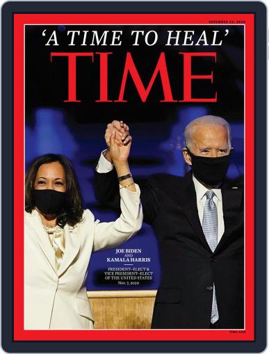 Time November 23rd, 2020 Digital Back Issue Cover