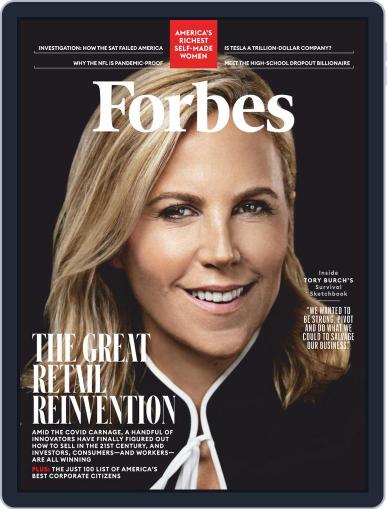 Forbes November 1st, 2020 Digital Back Issue Cover