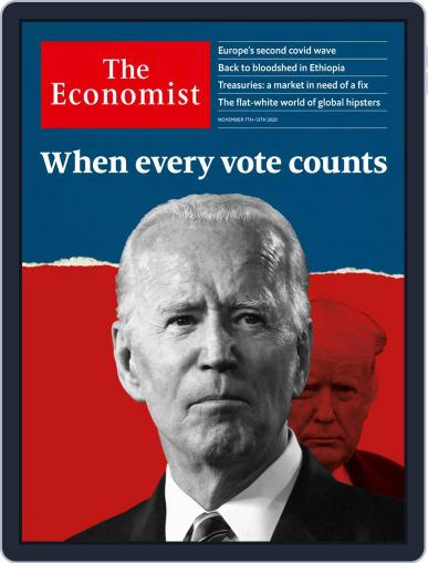 The Economist November 7th, 2020 Digital Back Issue Cover