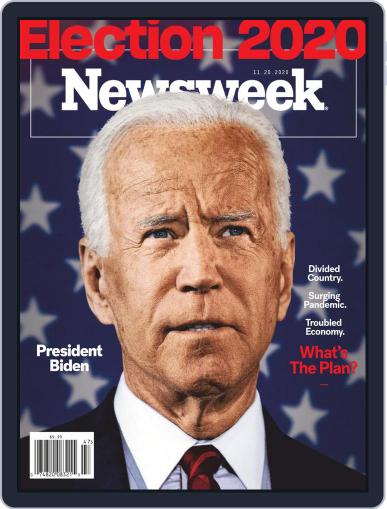 Newsweek November 20th, 2020 Digital Back Issue Cover