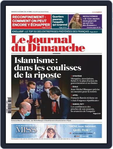 Le Journal du dimanche October 25th, 2020 Digital Back Issue Cover