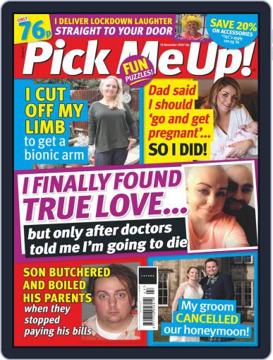 Pick Me Up! November 19th, 2020 Digital Back Issue Cover