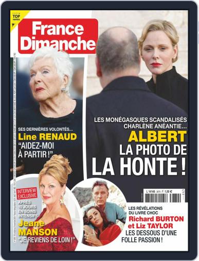 France Dimanche October 30th, 2020 Digital Back Issue Cover