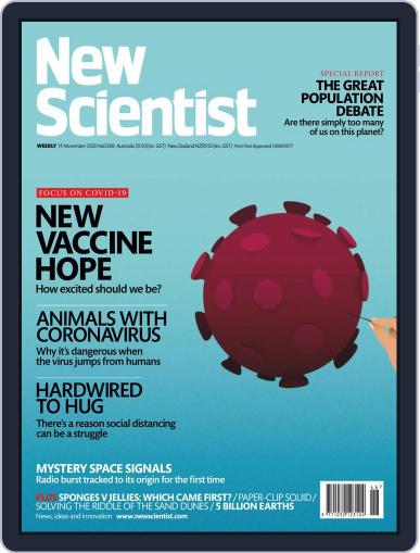 New Scientist Australian Edition November 14th, 2020 Digital Back Issue Cover