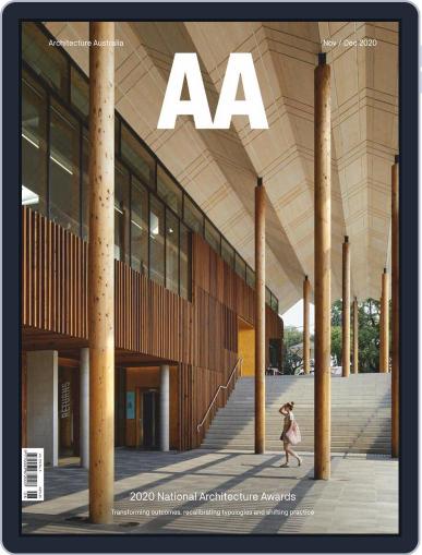 Architecture Australia November 1st, 2020 Digital Back Issue Cover