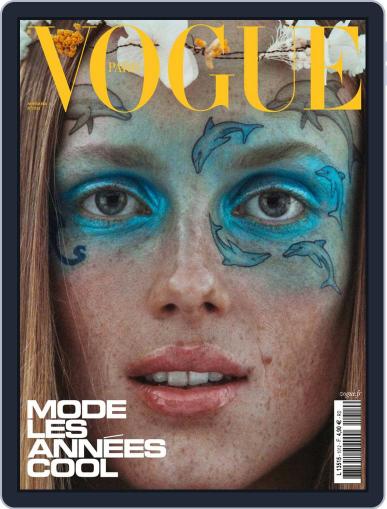 Vogue Paris November 1st, 2020 Digital Back Issue Cover
