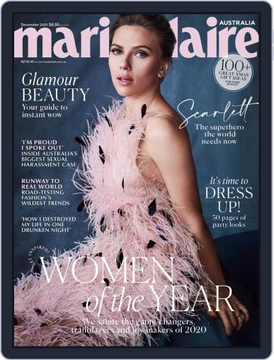 Marie Claire Australia December 1st, 2020 Digital Back Issue Cover