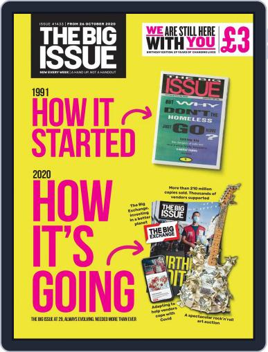 The Big Issue October 26th, 2020 Digital Back Issue Cover