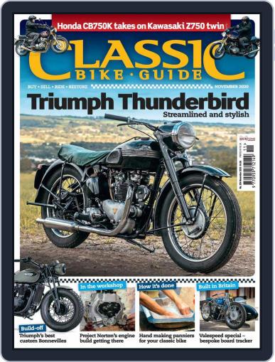 Classic Bike Guide November 1st, 2020 Digital Back Issue Cover