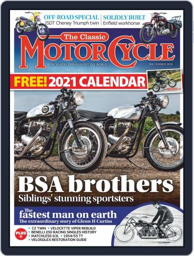 The Classic MotorCycle December 1st, 2020 Digital Back Issue Cover
