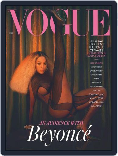 British Vogue December 1st, 2020 Digital Back Issue Cover