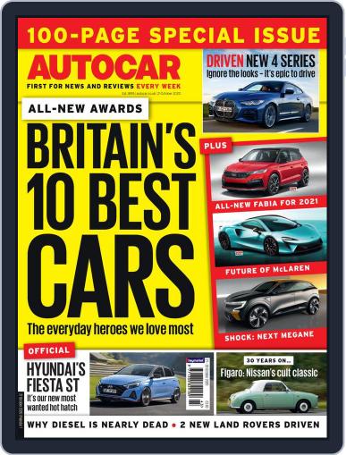 Autocar October 21st, 2020 Digital Back Issue Cover