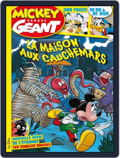 Mickey Parade Géant November 1st, 2020 Digital Back Issue Cover