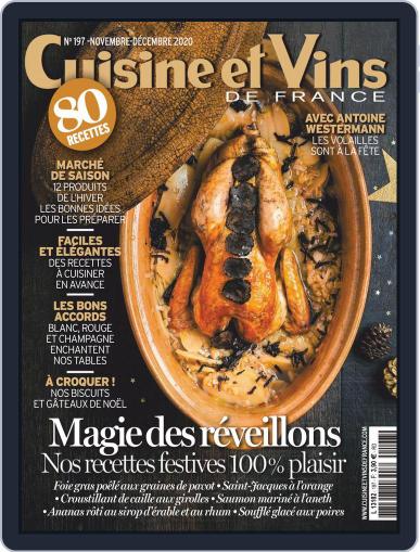 Cuisine Et Vins De France November 1st, 2020 Digital Back Issue Cover