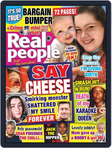 Real People October 29th, 2020 Digital Back Issue Cover
