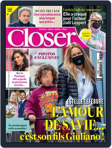 Closer France October 30th, 2020 Digital Back Issue Cover