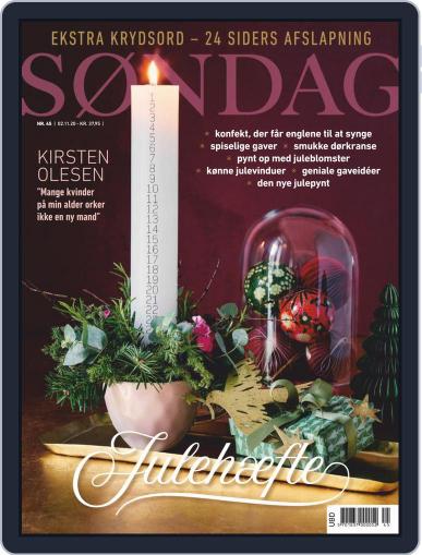 SØNDAG November 2nd, 2020 Digital Back Issue Cover