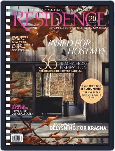 Residence October 1st, 2020 Digital Back Issue Cover