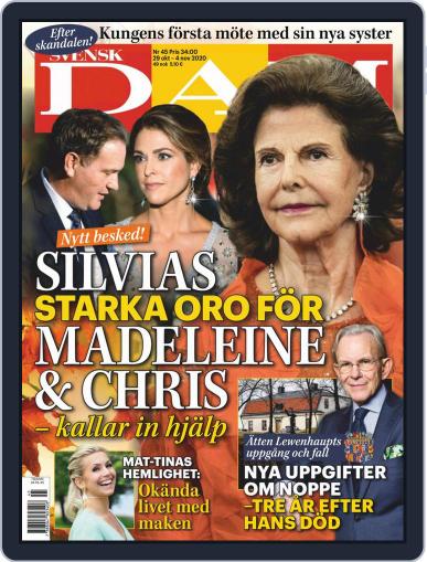 Svensk Damtidning October 29th, 2020 Digital Back Issue Cover
