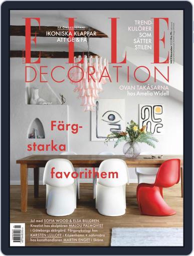 ELLE Decoration Sweden November 1st, 2020 Digital Back Issue Cover