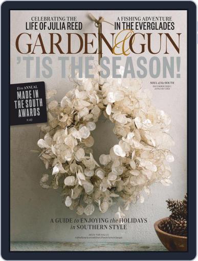 Garden & Gun December 1st, 2020 Digital Back Issue Cover