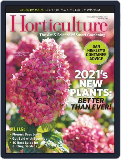 Horticulture November 1st, 2020 Digital Back Issue Cover