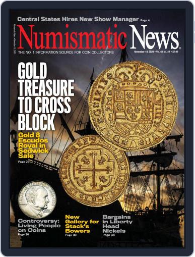 Numismatic News November 10th, 2020 Digital Back Issue Cover