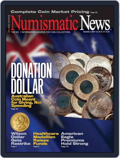 Numismatic News November 3rd, 2020 Digital Back Issue Cover