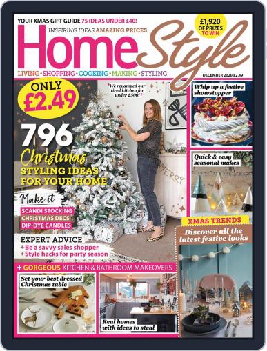 HomeStyle United Kingdom December 1st, 2020 Digital Back Issue Cover