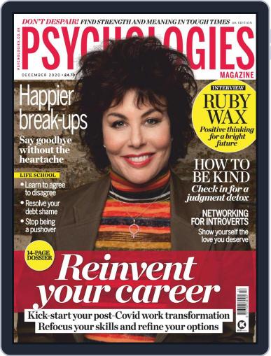 Psychologies December 1st, 2020 Digital Back Issue Cover