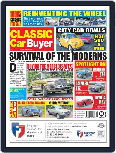 Classic Car Buyer November 4th, 2020 Digital Back Issue Cover