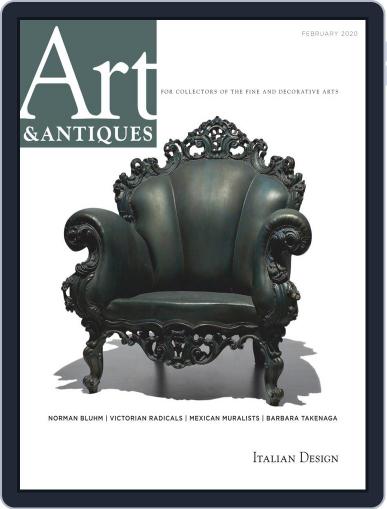 Art & Antiques February 1st, 2020 Digital Back Issue Cover
