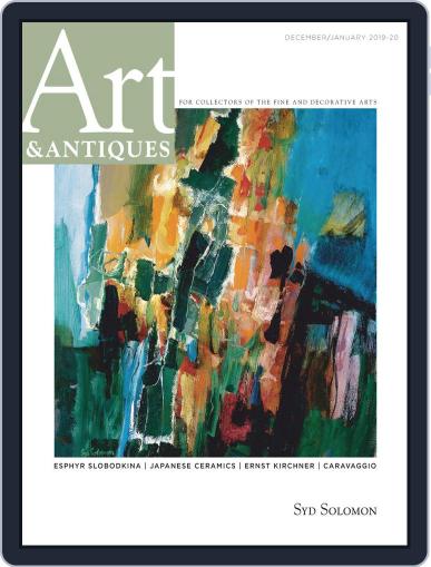 Art & Antiques December 1st, 2019 Digital Back Issue Cover