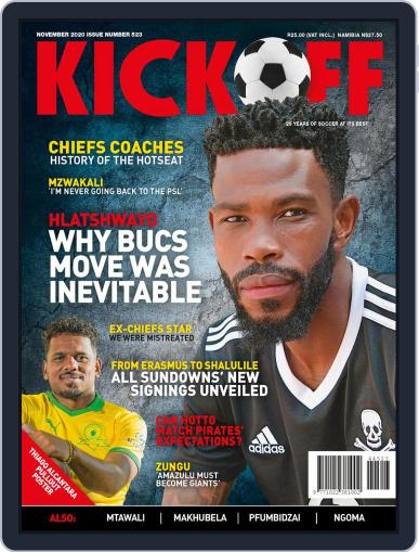 Kick Off November 1st, 2020 Digital Back Issue Cover