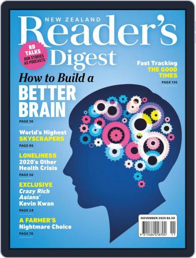 Reader’s Digest New Zealand November 1st, 2020 Digital Back Issue Cover