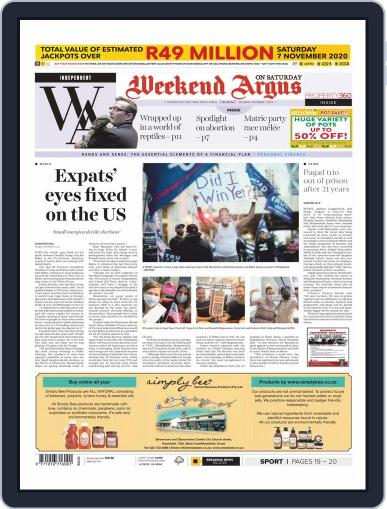 Weekend Argus Saturday November 7th, 2020 Digital Back Issue Cover