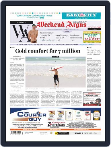Weekend Argus Saturday October 31st, 2020 Digital Back Issue Cover