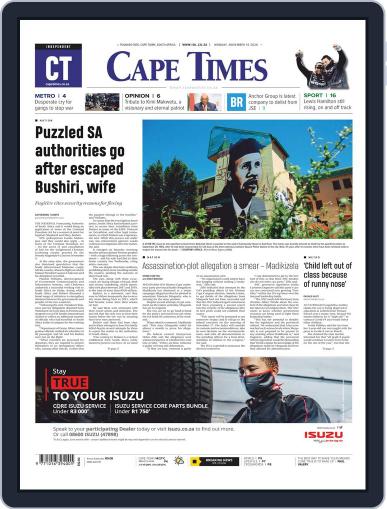 Cape Times November 16th, 2020 Digital Back Issue Cover