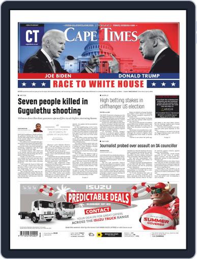 Cape Times November 3rd, 2020 Digital Back Issue Cover