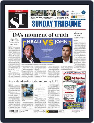 Sunday Tribune November 1st, 2020 Digital Back Issue Cover