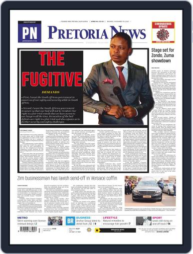 Pretoria News November 16th, 2020 Digital Back Issue Cover