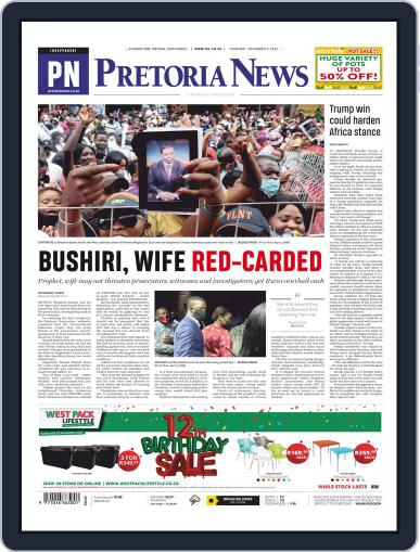 Pretoria News November 5th, 2020 Digital Back Issue Cover