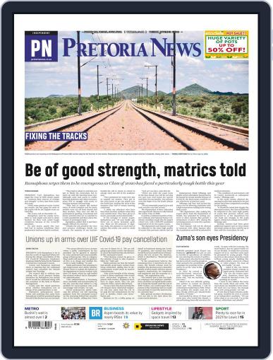 Pretoria News November 3rd, 2020 Digital Back Issue Cover