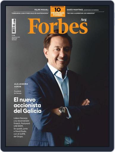 Forbes Argentina November 1st, 2020 Digital Back Issue Cover