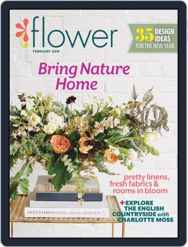 Flower January 1st, 2016 Digital Back Issue Cover