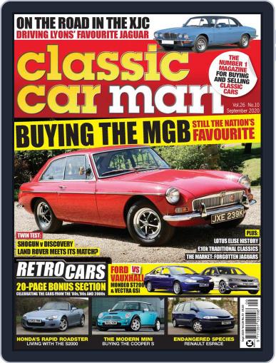 Classic Car Mart September 1st, 2020 Digital Back Issue Cover