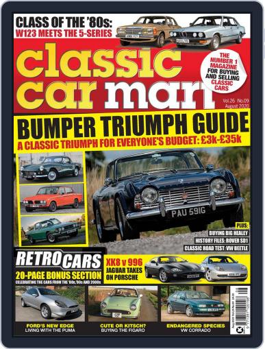 Classic Car Mart August 1st, 2020 Digital Back Issue Cover