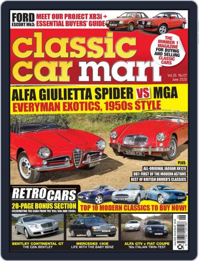 Classic Car Mart June 1st, 2020 Digital Back Issue Cover