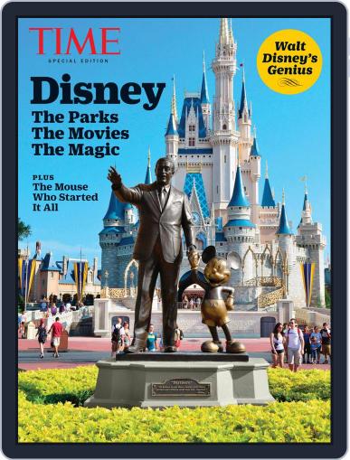 TIME Disney: The Parks, The Movies, The Magic October 21st, 2020 Digital Back Issue Cover